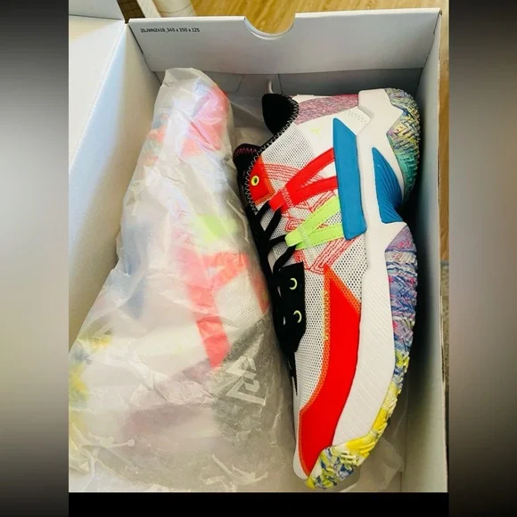 New in box Mens Nike Jordan One Take II White ghost green Infrared 23 - Picture 7 of 12